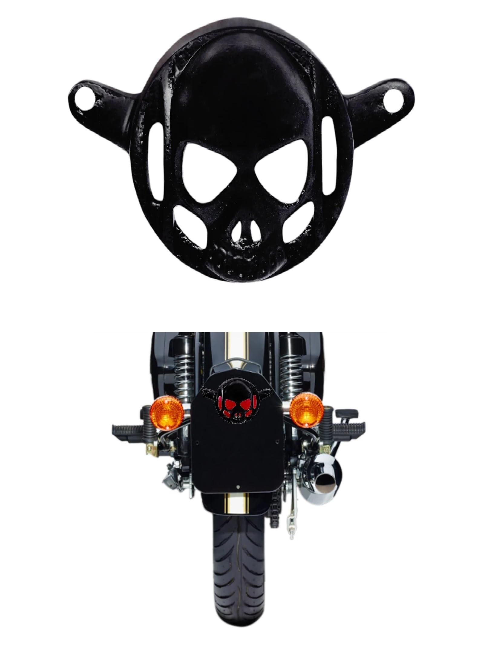 Gate 7 Backilight Tail Light Grill Cover for Old Bullet Classic BS4 Models (Not for New Reborn Models)-image-33