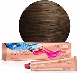 Coloração Amend Color Delicaté, 50g, Livre De Gluten, Parabenos E Óleo Mineral, Livre De Ppd* E Amônia, Hipoalergênica E Demartologicamente Testada, Proteção Contra O Ressecamento, Nutrição Avançada E Controle Do Frizz (8.4 Louro Claro Acobreado)