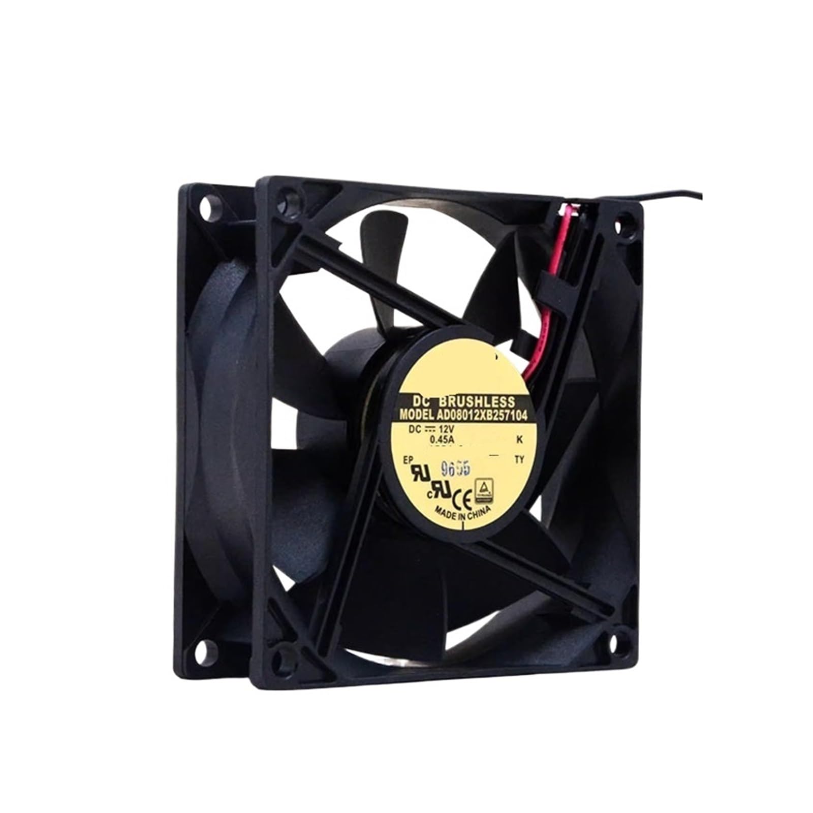 UWUKCJOKQ AD08012XB257104 12V 0.45A 8025 80x25mm Cooling Fan