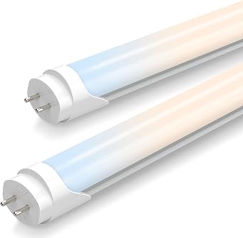JESLED 18" F15T8 LED Replacement Bulb, 6CCT Selectable 3000K-6500K, 2 Pack