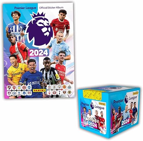 Miniatura 6 de Paquete de 50 calcomanías de la Premier League 2023/24 Mixto