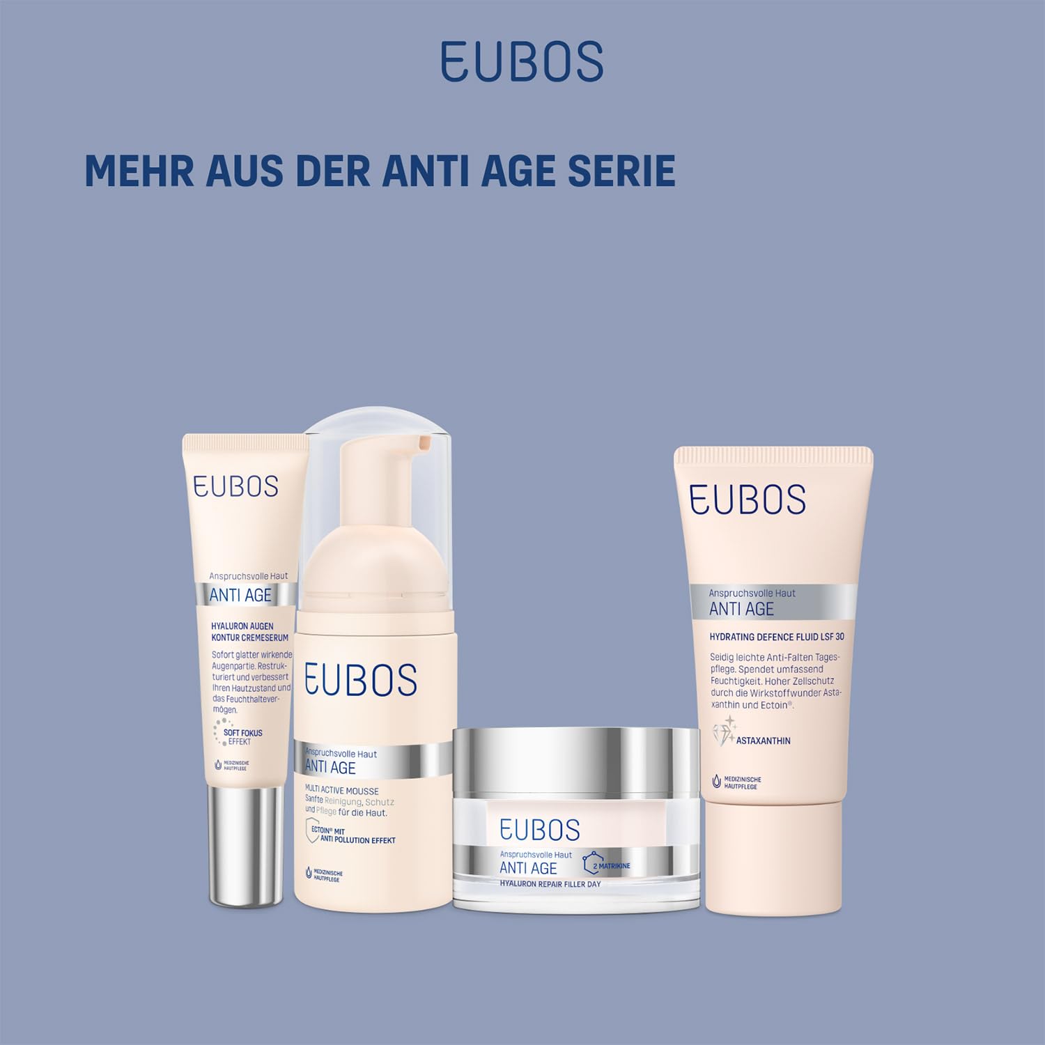 EUBOS ANTI AGE HYALURON MULTI ACTIVE MOUSSE 100 ML