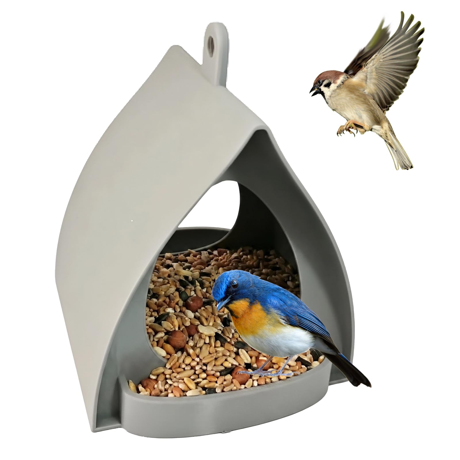 Bird Feeders Hanging, All Weather Bird Feeding Station Waterproof