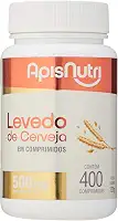 Levedo de Cerveja - 400 Comprimidos - Apisnutri, Apisnutri