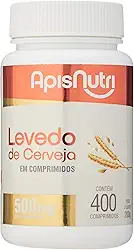 Levedo de Cerveja - 400 Comprimidos - Apisnutri, Apisnutri