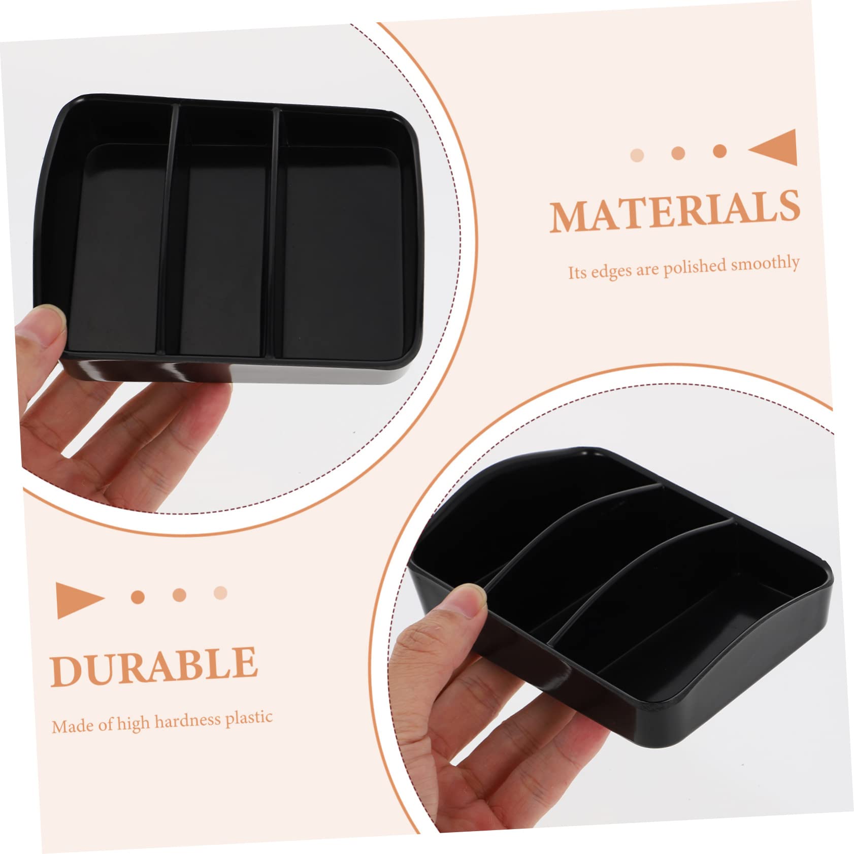 STOBAZA Tea Bag Holder Coffee Storage Box White Coffee Organizer Sugar Cube Holder Kitchen Bar Accessory Sugar Packet Organizer