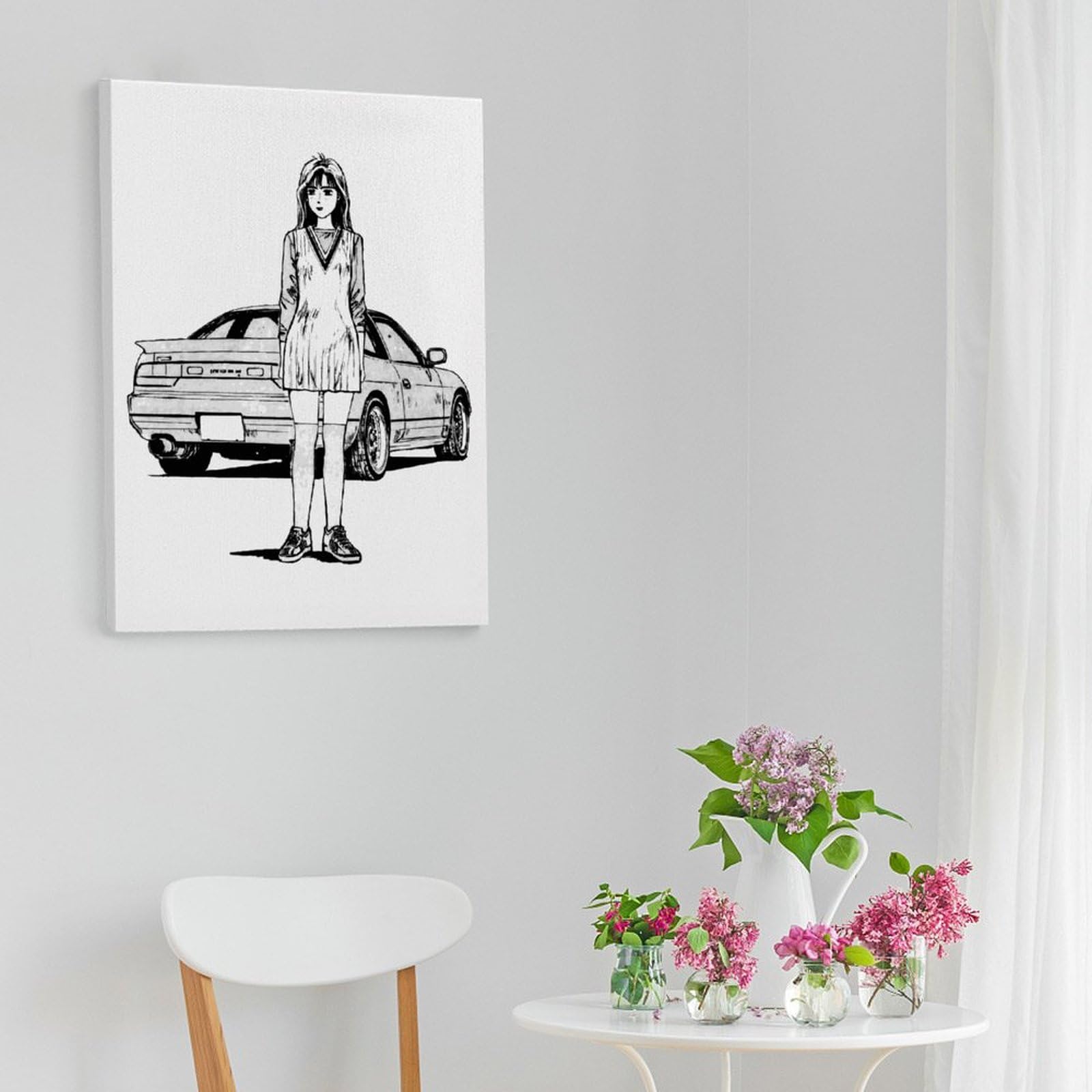 Amazon.co.jp: アートパネル 頭文字d イニシャル D 装飾画 30x40cm