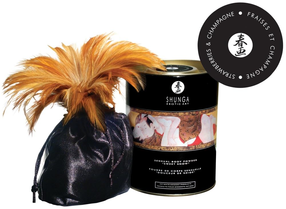 SHUNGA - Poudre de corps sensuelle "douceur de neige" - 228 g