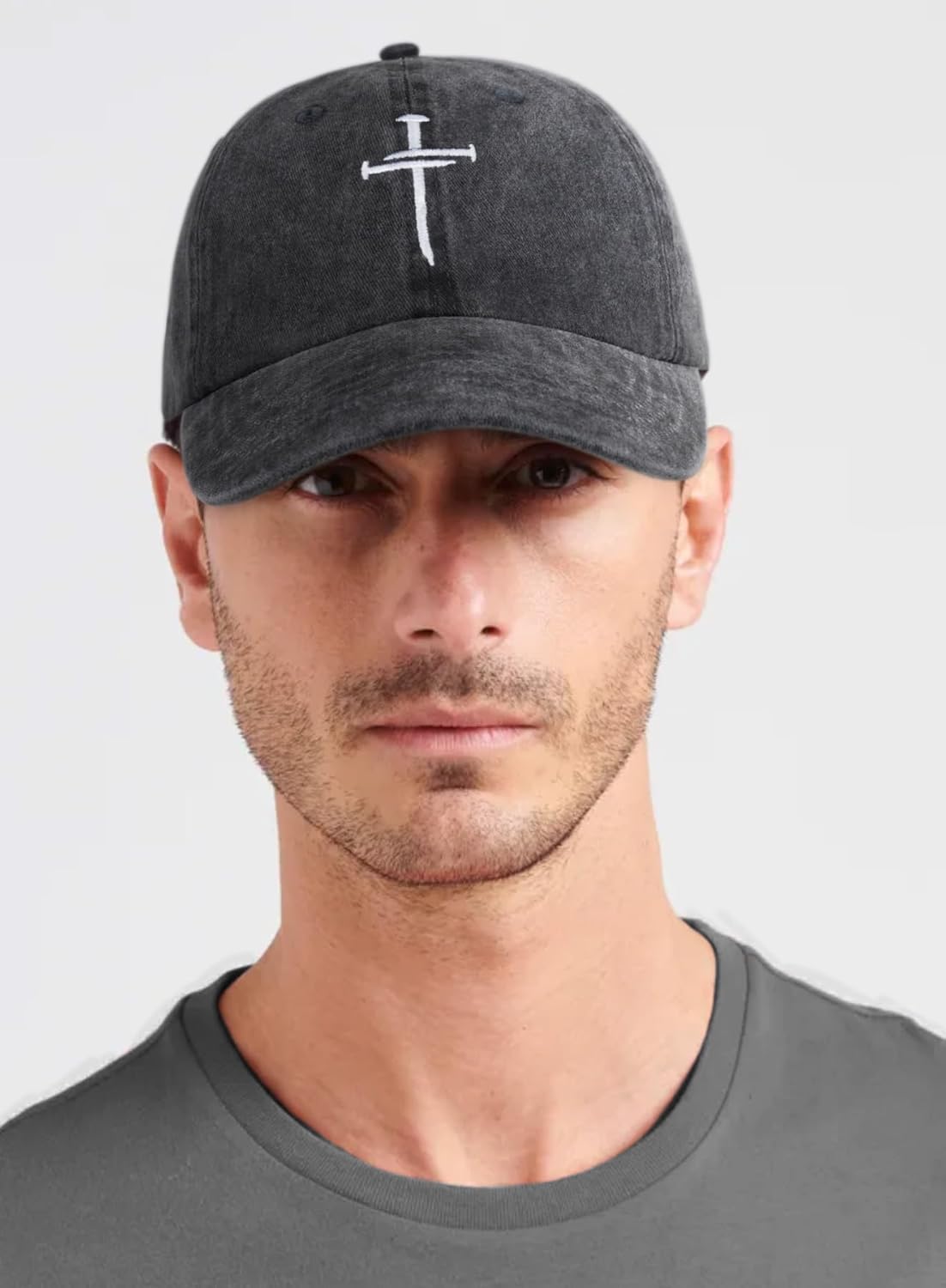 Christian Gifts for Men Women, Religious Cross Logo Embroidered Low Profile Unisex Dad Hat - Image 7