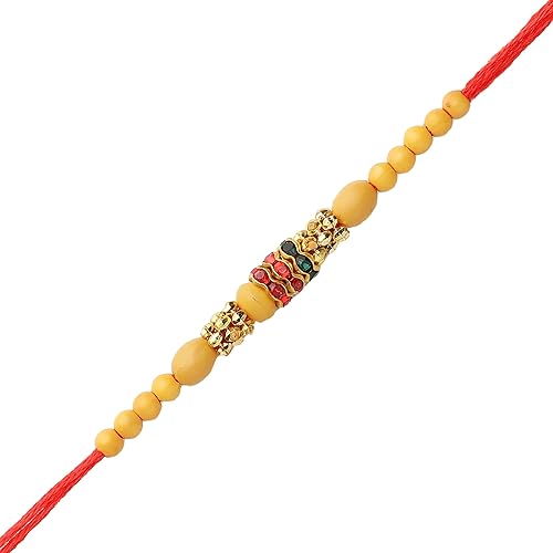 Miniatura 4 de Conjunto Rakhi Lumba, Algodón, Sin gemas.