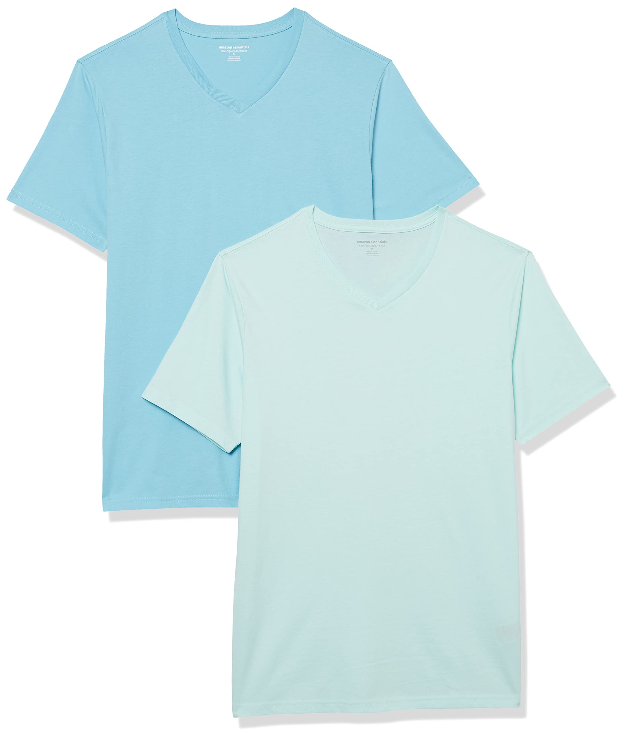 Amazon Essentials Herren Kurzärmelige T-Shirts mit V-Ausschnitt
