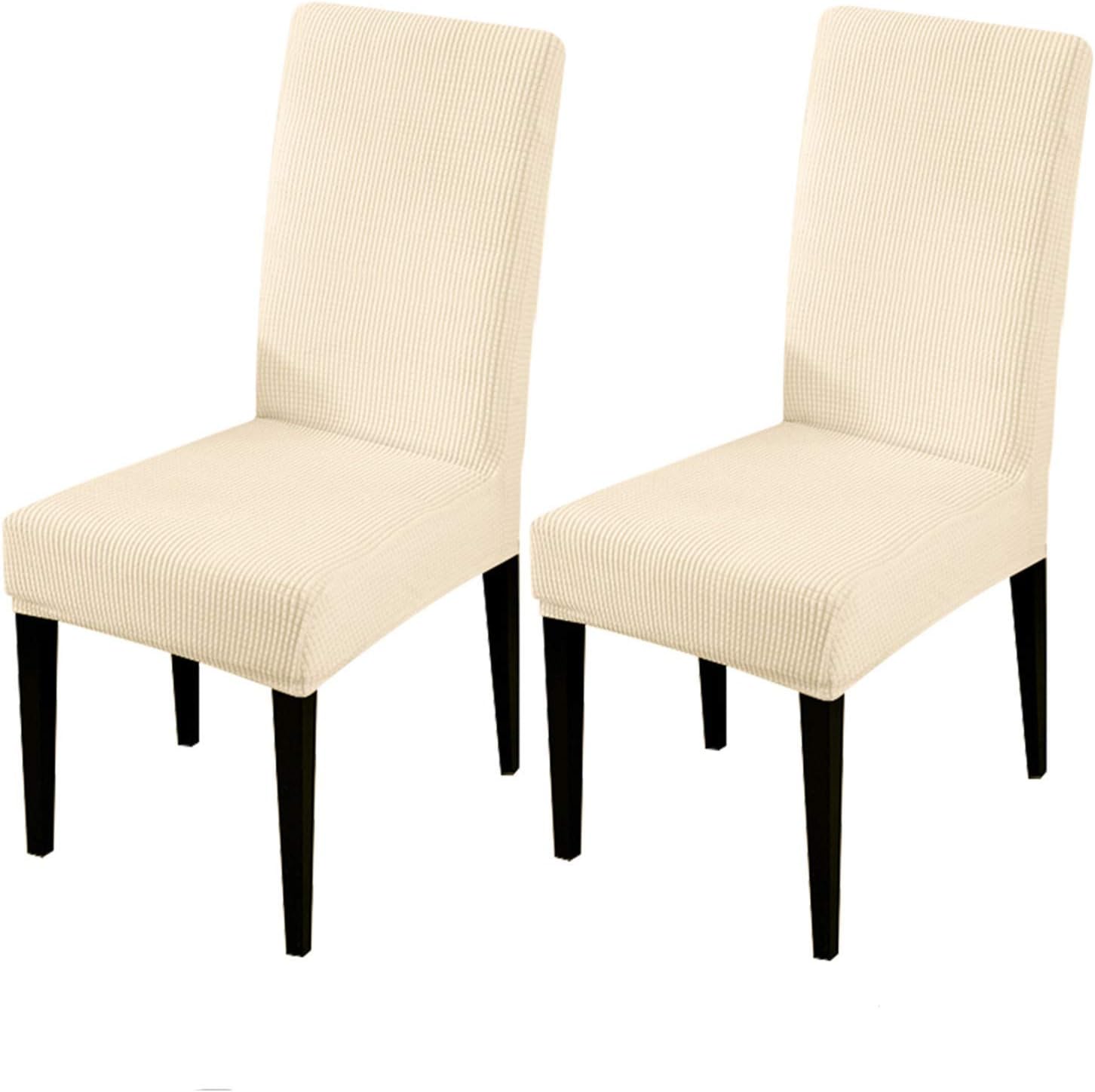 Buy Lellen Dining Room Chair Slipcovers Stretch Chair Covers For Dining Room Dining Chair Covers Parsons Kitchen Seat Cover Reusable Side Chair Slipcover Soft Protector Set Of 2 Beige Online In Indonesia Buy Lellen Dining Room Chair Slipcovers Stretch Chair Covers For Dining Room Dining Chair Covers Parsons Kitchen Seat Cover Reusable Side Chair Slipcover Soft Protector Set Of 2 Beige Online In Indonesia