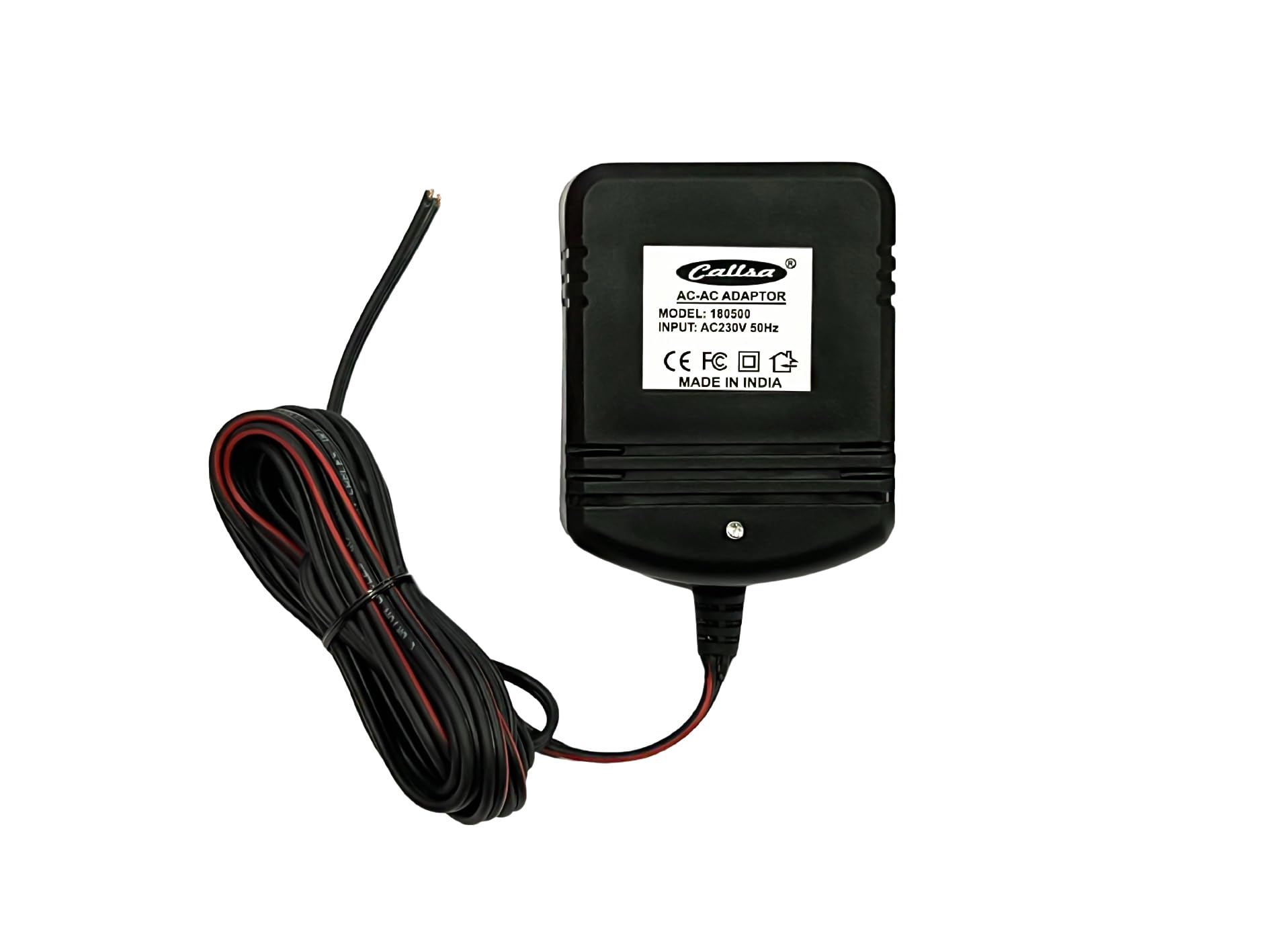 Callsa 24v AC Transformer Adapter for Door Bell, Smart Video Doorbell, Ring Doorbell, Power Adapter, Power Supply for Wireless Doorbell Camera (Black) (24V Transformer Adapter)-image-25