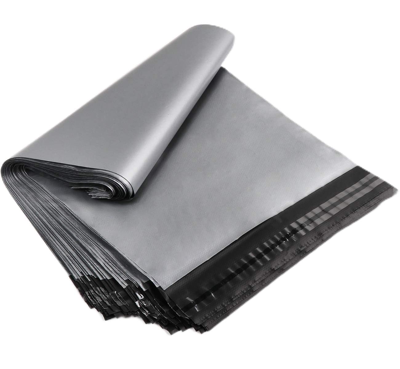 Grey Mailing Bags 4.5x7 Inch – Strong Waterproof Postage Bags for Parcels – Tear-Proof Self Seal Poly Mailers – Pack of 100 – Lightweight UK Packaging