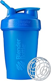 Blender Bottle Classic Loop - Protéine Shaker | Bouteille d'eau avec poignée de transport | 590 ml| full color cyan