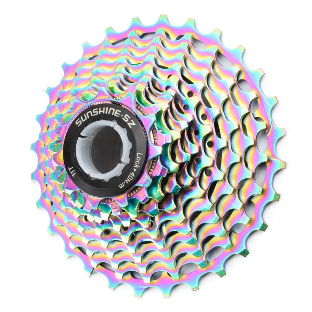 Cassette Ultraligero De 12 Velocidades para Bicicleta De Carretera, Piñones De Cassette 11-32T 11-34T Piñón Colorido HG 12s Velocidad Variable