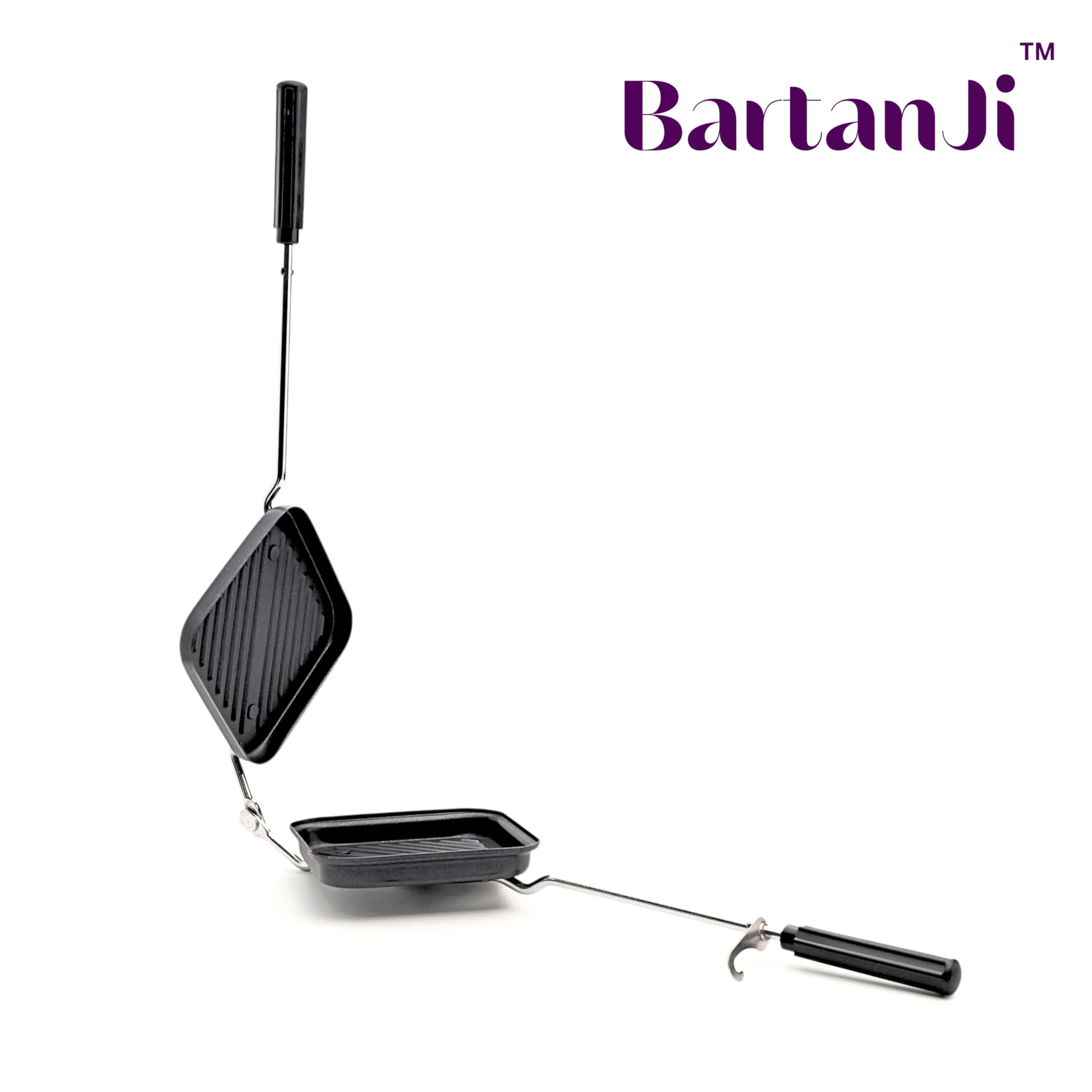 Grill Sandwich Toaster - Non-Stick & Flame-Proof -6 Grill Sandwich Toaster - Non-Stick & Flame-Proof -6