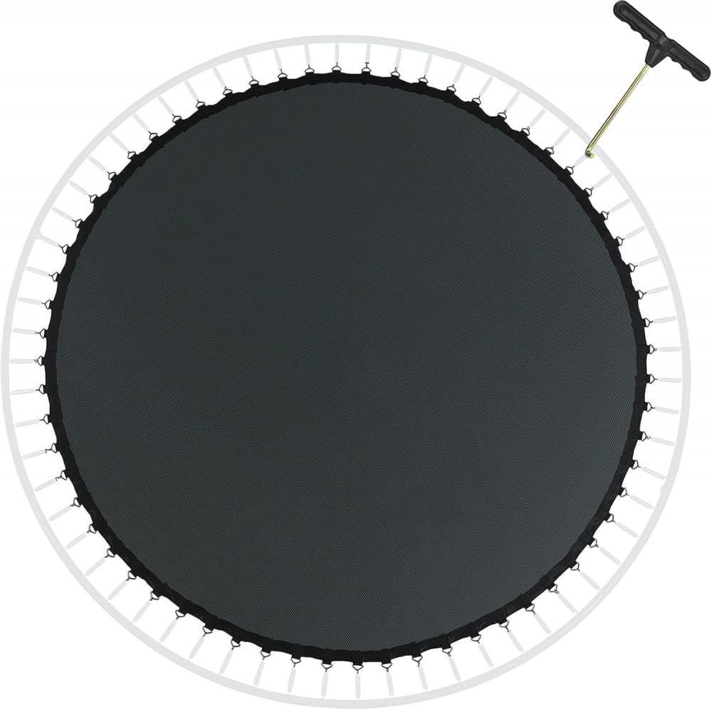 Alfombrilla redonda resistente de repuesto duradera para saltar seguro al aire libre, ideal para trampolines, absorción de impactos, experiencia de salto mejorada