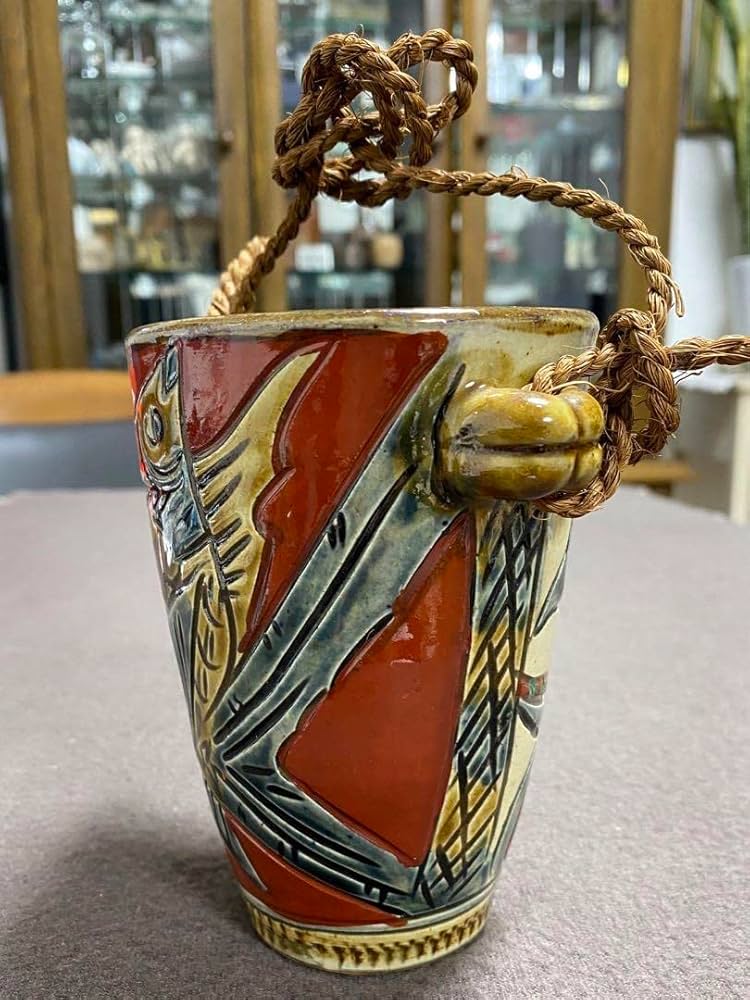 省スペース 洗える おしゃれ 新垣勲 大皿 深皿 魚 やちむん | www