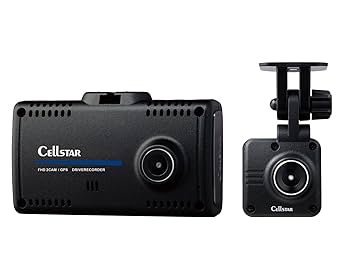 前後 ドライブレコーダー 2カメラ 3年保証 セルスター CS-92WQH Amazon | セルスター ドライブレコーダー 前後2カメラ CS-92WQH