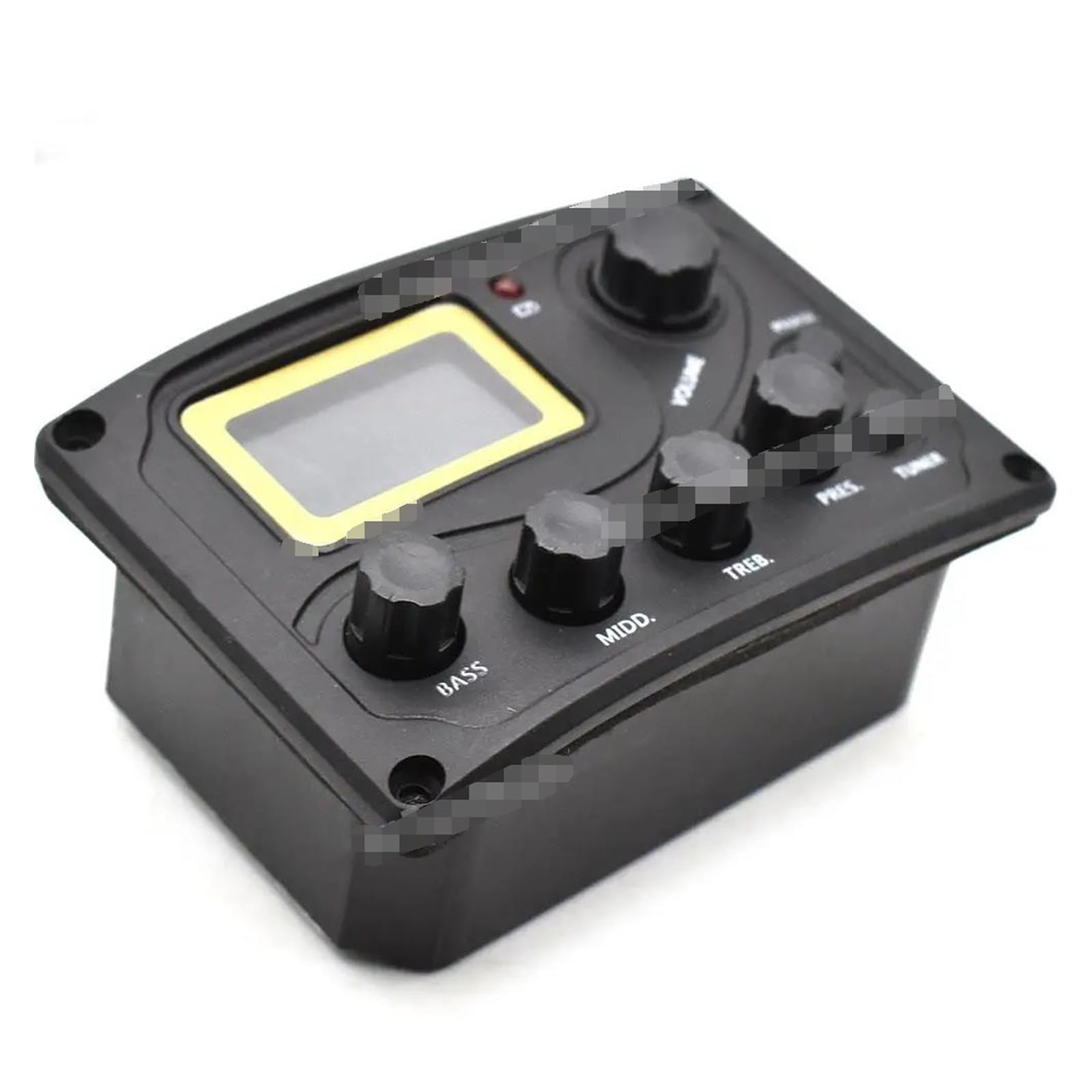 Equalizzatore EQ Pickup Piezoelettrico Per Preamplificatore Per Chitarra A 4 Bande Da 10 Set Per Chitarra Acustica