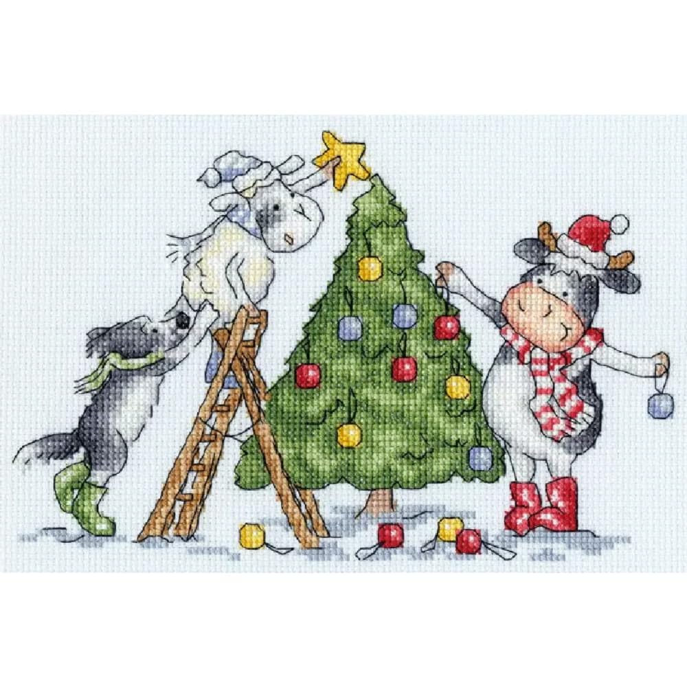 Bothy Threads Multi Counted Cross Stitch Kit - Reach For The Star