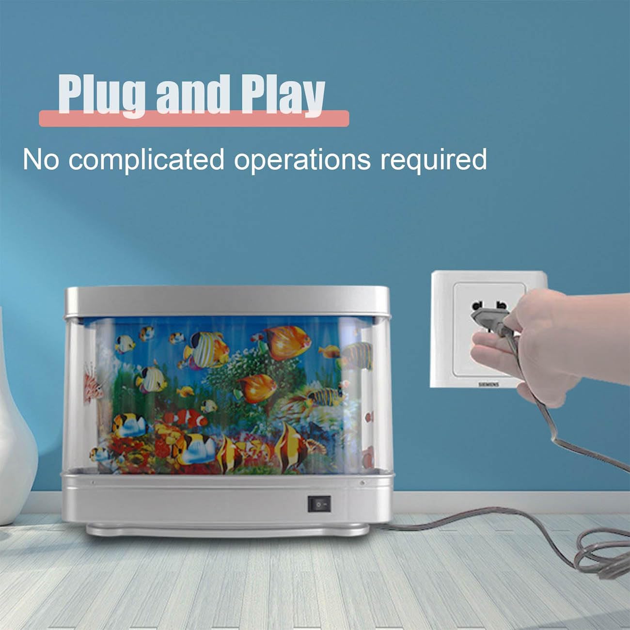 Amazon.co.jp: ZBYCYZフルーツ航空集魚灯、人工熱帯魚ランプ、フェイク