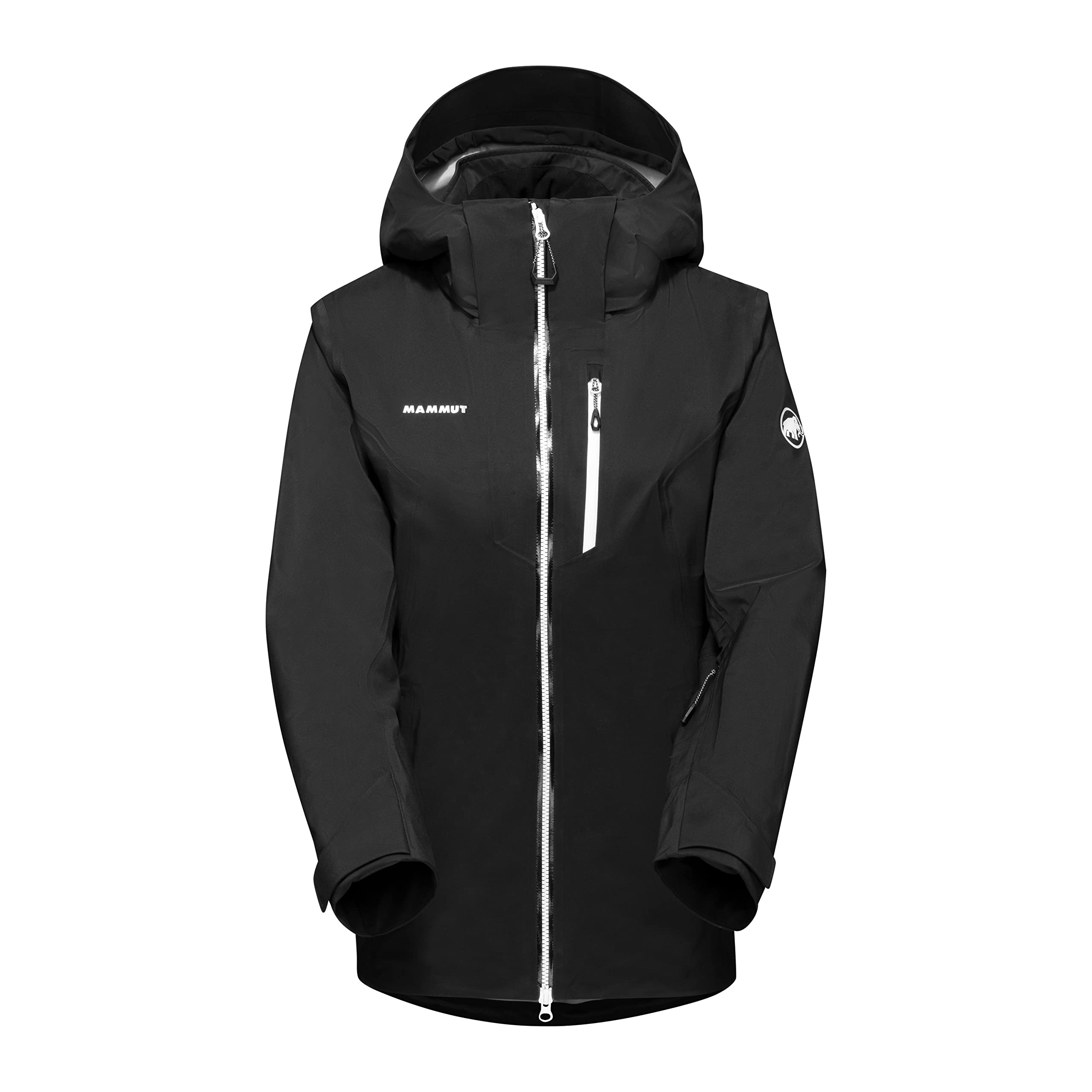 Mammut Stoney HS Jacket - Women's, Black/White, Large, 1010-29520-0047-115