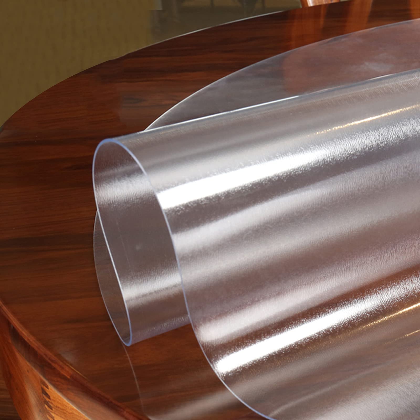 Nappe mate en verre souple 2 mm idéale pour table en marbre