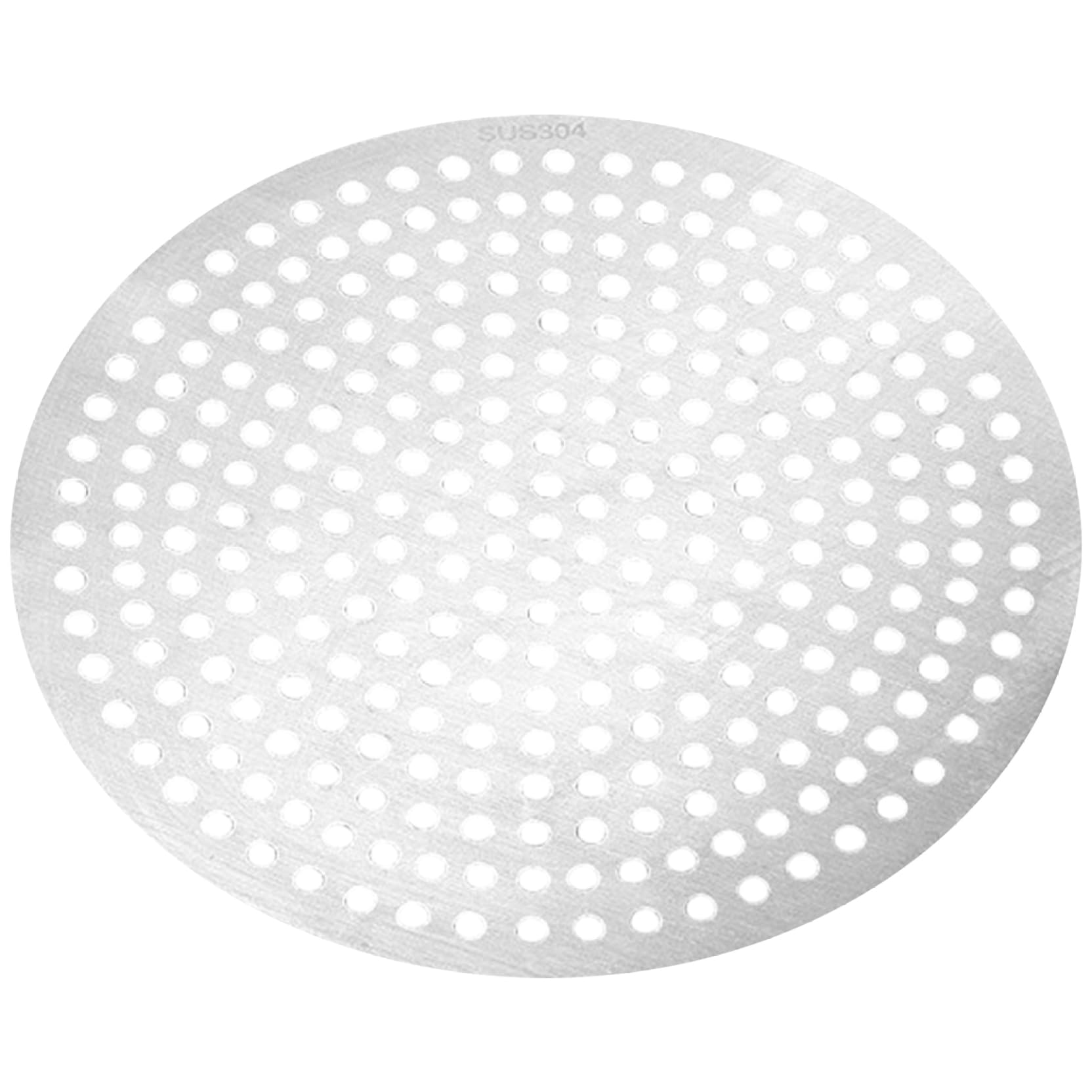 CUCUFA Shower Drain Hair Catcher, 6" Round Bathroom Sink Drain Strainer, Stainless Steel Anti-Clogging Hair Filter Cover with Holes for Kitchen Bathroom, Catcher Shower