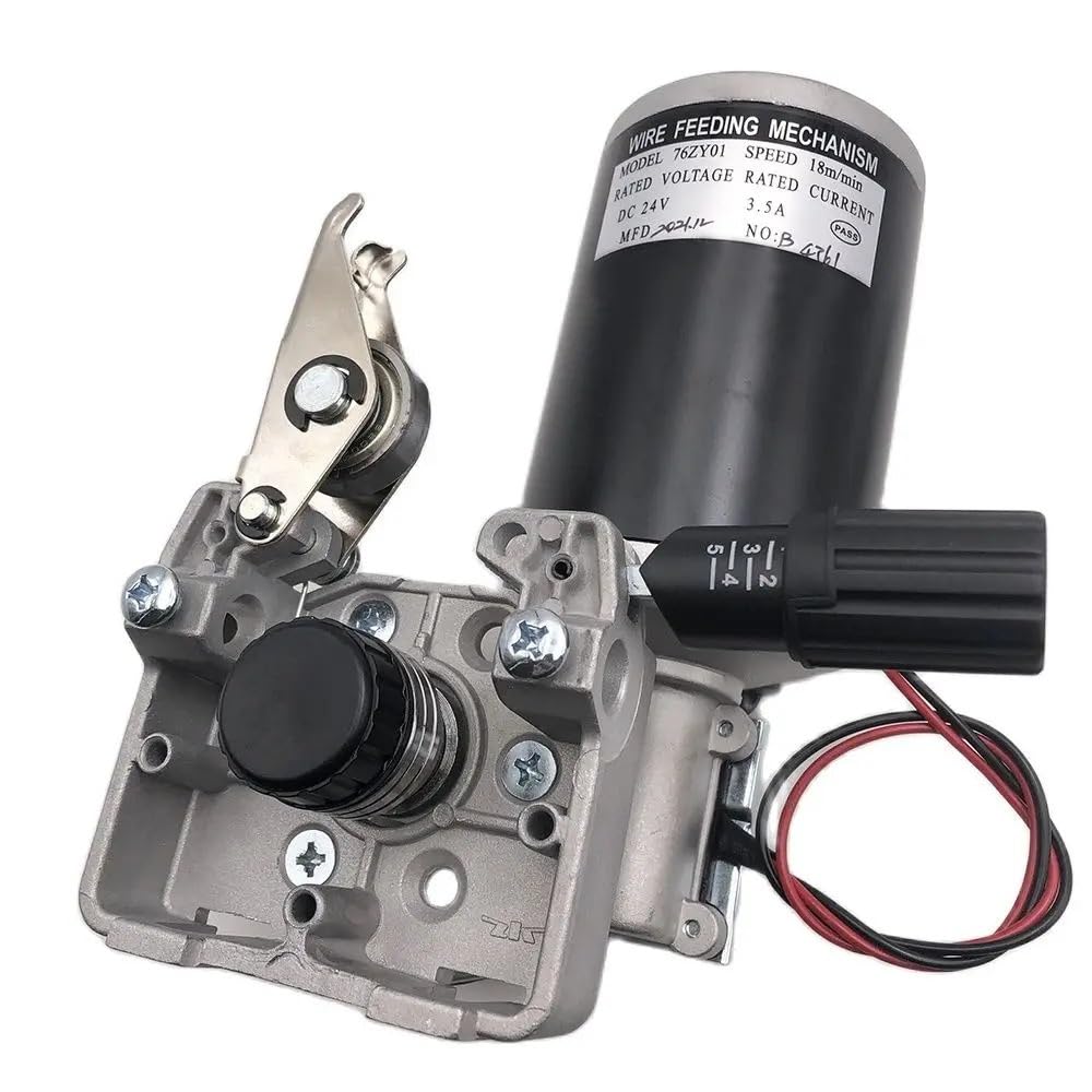 Moteur d'alimentation fil 80W 76ZY01 Mig avec rouleau rainure en V 0.8-1.0mm