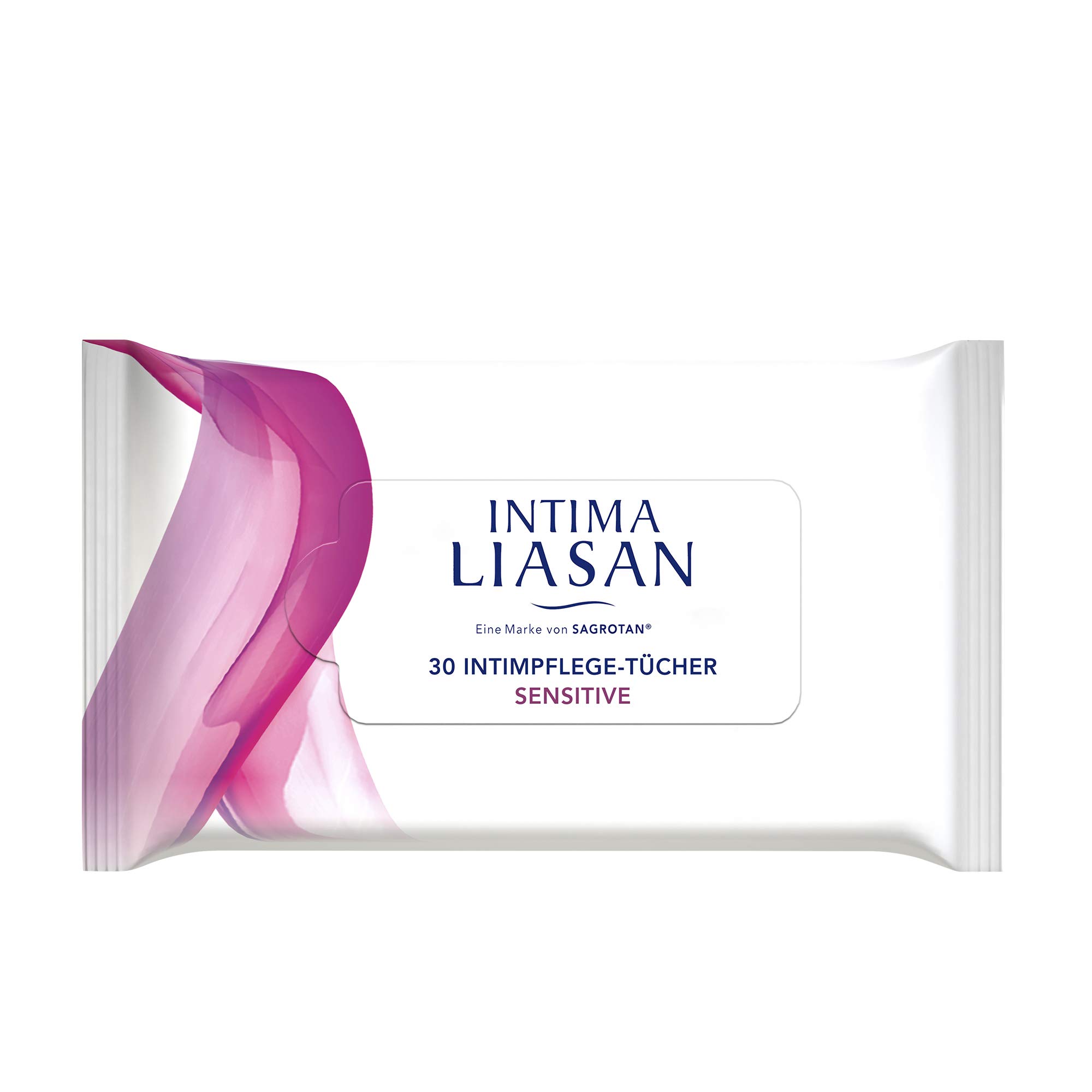 Intima Liasan by Sagrotan chusteczki do higieny intymnej Sensitive, bez mydła i alkoholu, 30 sztuk