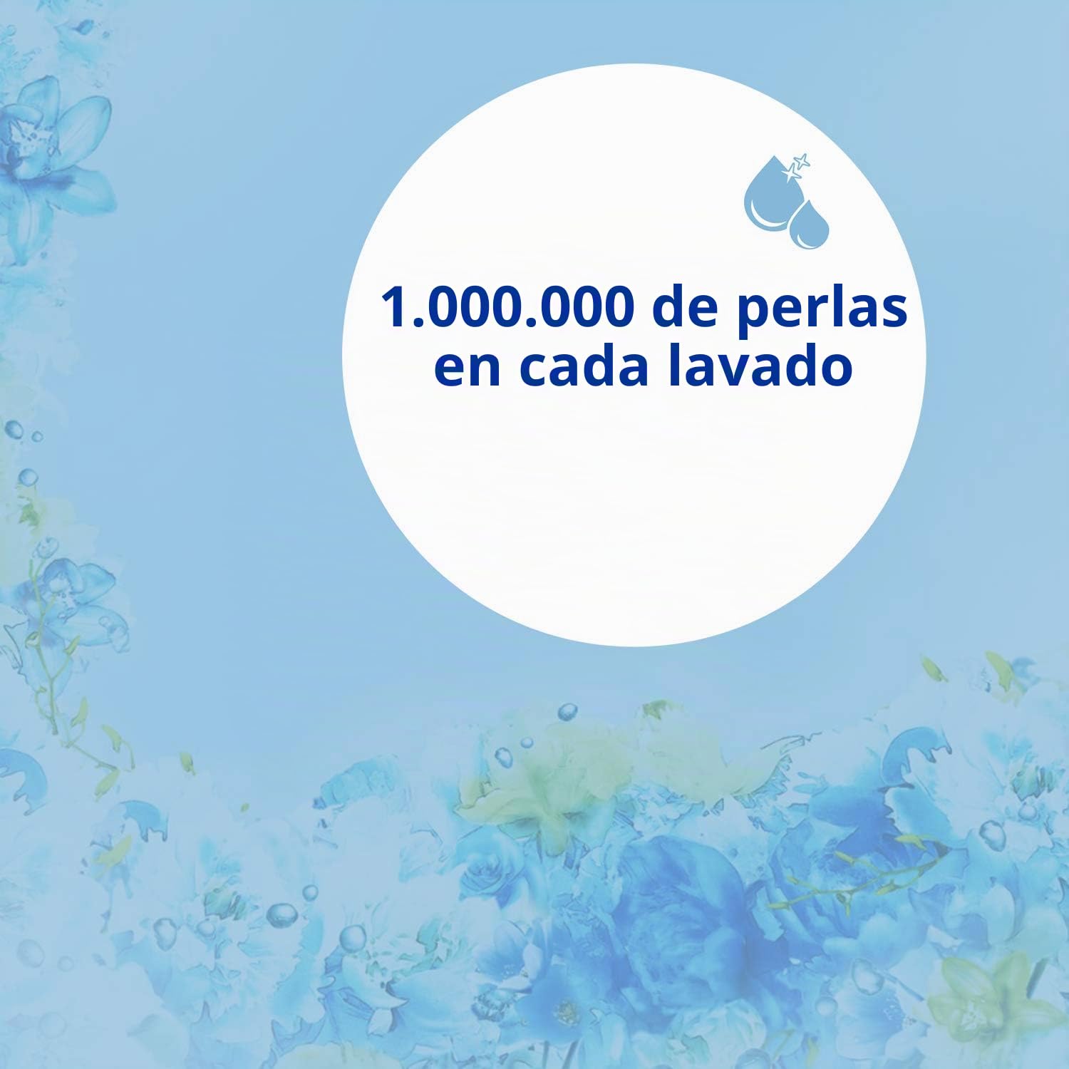 Vernel Azul Oxygen Suavizante Lavadora Concentrado Perfumado, Intensa Frescura y Suavidad, 8 x 52 Lavados