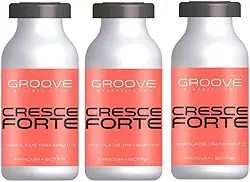 Groove Ampola Cresce Forte cabelos saudáveis 15ml