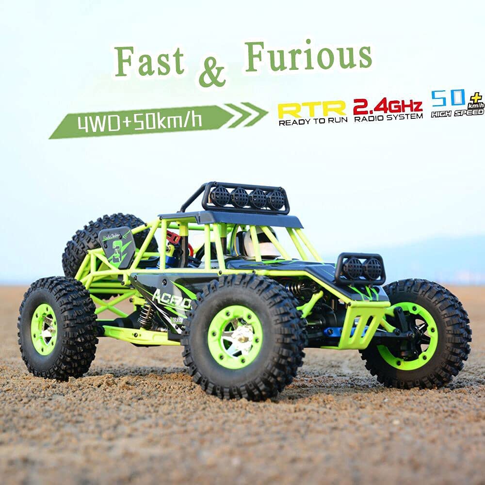 Remote Control Car 1:12 Scale Large Electric Drift RC Cars 50km/h High Speed Race Cars for Boys Adults 2.4GHz Off Road RC Trucks Buggy Toys