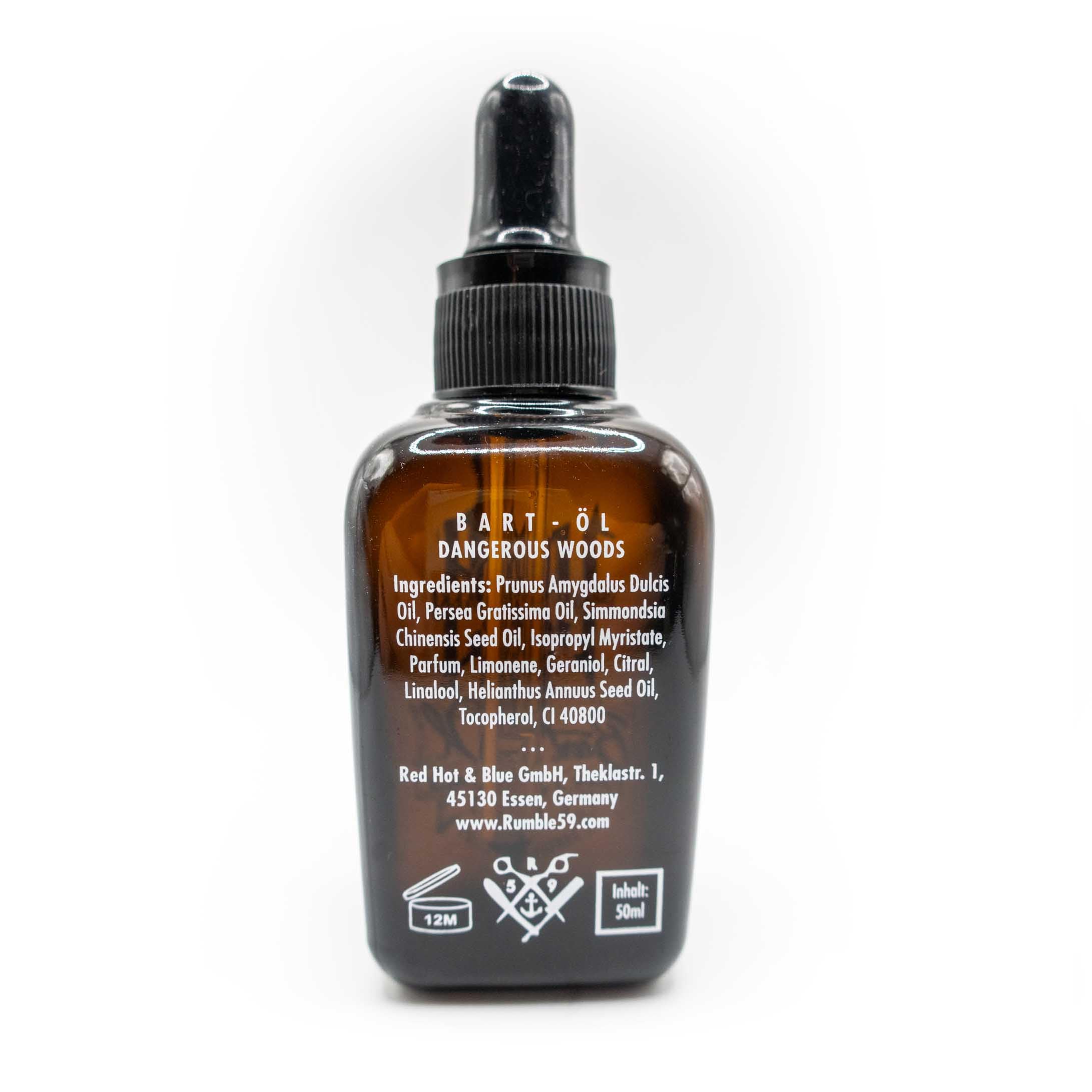 Rumble59 - Schmiere - Bartöl Dangerous Woods, 50ml