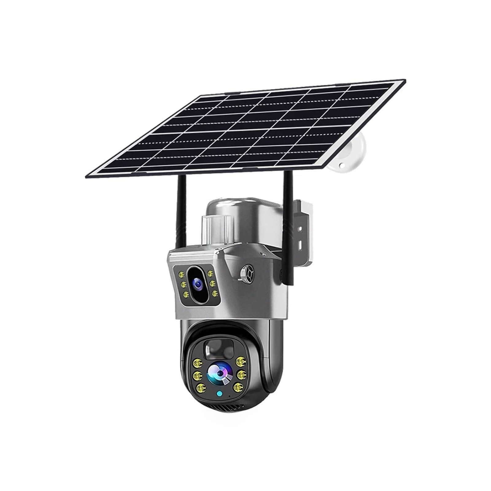 8MP Card Solar Camera Outdoor Wireless CCTV Surveillance Camera with Solar Panel Dual Lens PTZ IP Cam Security Protection(WiFi Camera)-picture-18