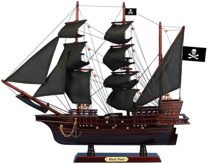 Black Pearl Black Sails Pirate Ship Model Boat Barbados Ubuy