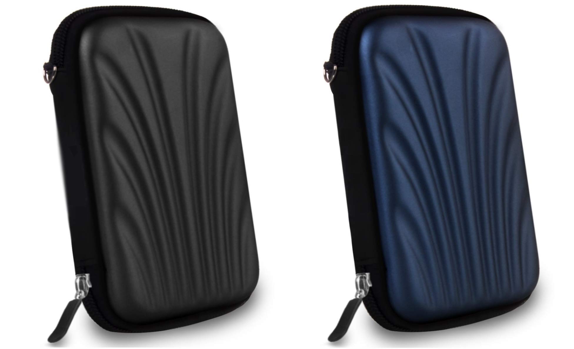 AlexVyan 2 Pcs Combo Black and Blue Shock Proof 2.5 Inch Laptop External Hard Disk Case Protector for Sony Transcend ADATA HP Seagate WD Toshiba Cover HDD Case Casing Carry Bag Pouch Sleeve Enclosure (B07RSJ38XH) Amazon Price History, Amazon Price Tracker