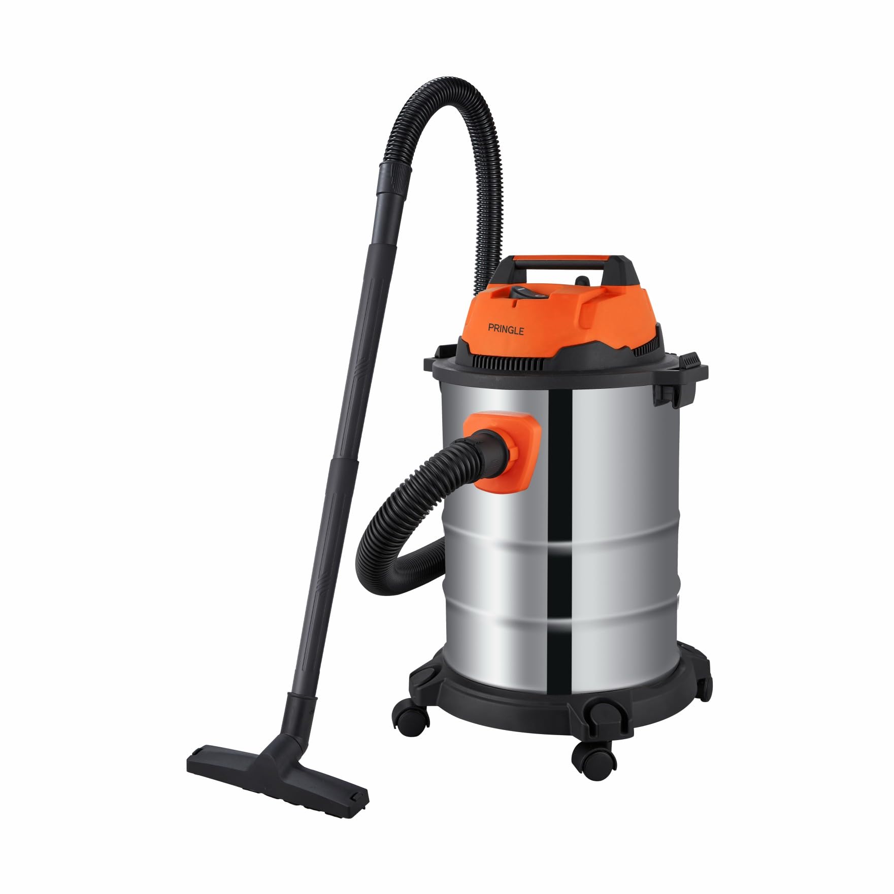 PRINGLE 1300W Vacuum Cleaner Wet and Dry Micro VC16 with 3in1 Multifunction Wet/Dry/Blowing| 18KPA Suction Stainless Steel Body (Black/Orange/Steel) (B0CFVN81VW) Amazon Price History, Amazon Price Tracker