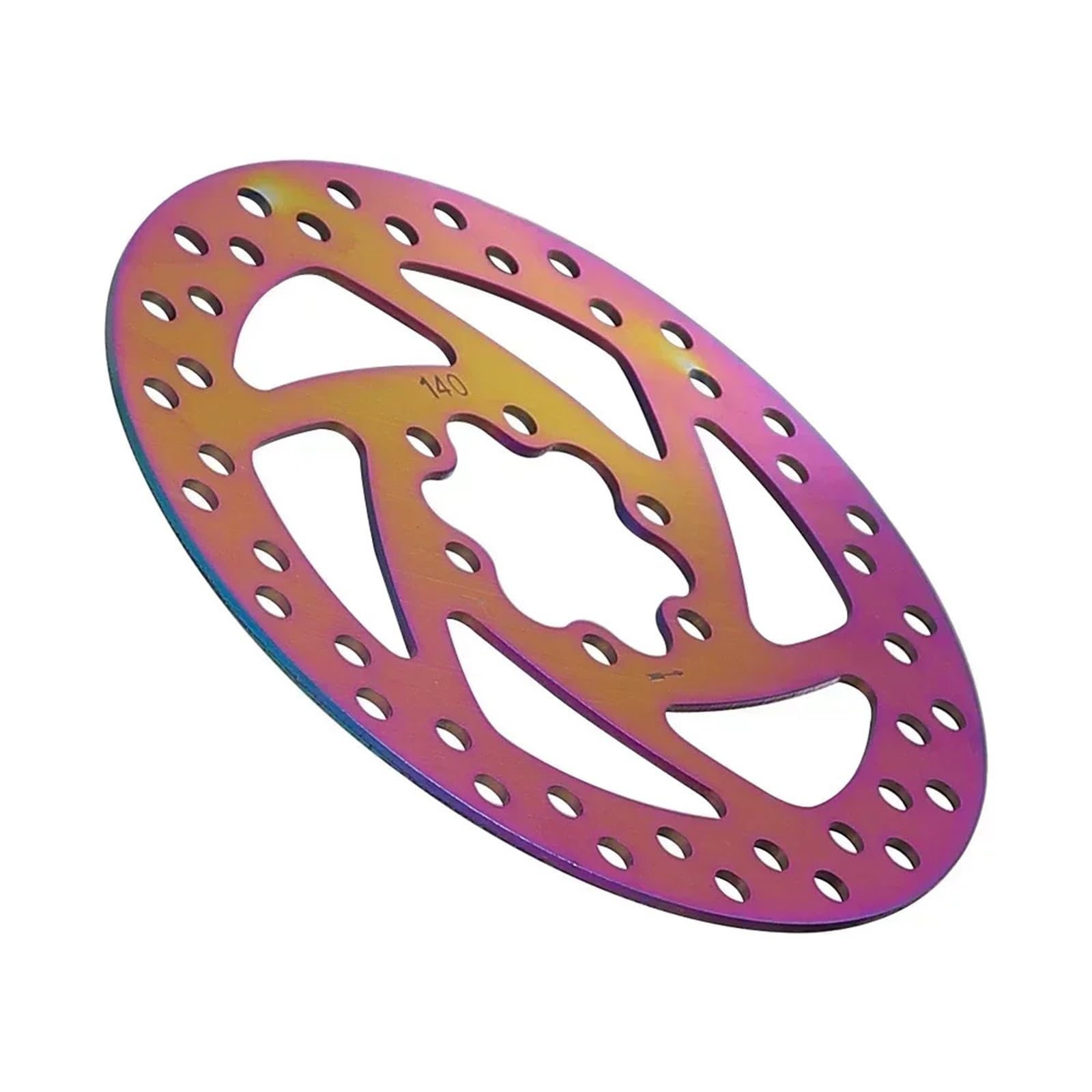 Disque de Frein coloré for Scooter électrique KUK-irin G2 Pro/G2 Max, 140 mm, en Acier Inoxydable, avec 6 vis