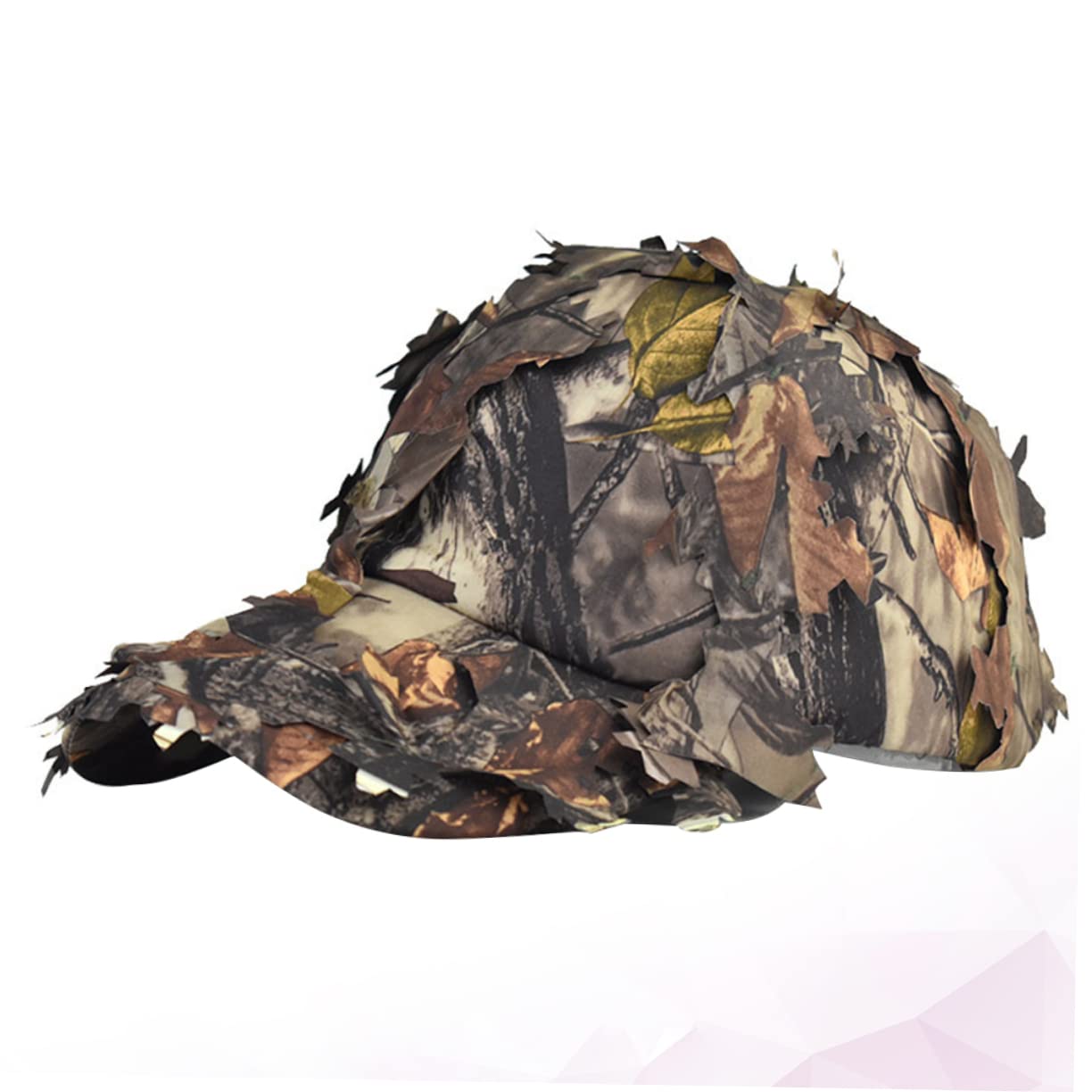 BESPORTBLE Gorra de béisbol de Camuflaje Largo Tapa Sombrero para el Sol cámping Sombreros de Disfraz al Aire Gorra de Camuflaje para Exteriores Gorras Deportivas Yellow