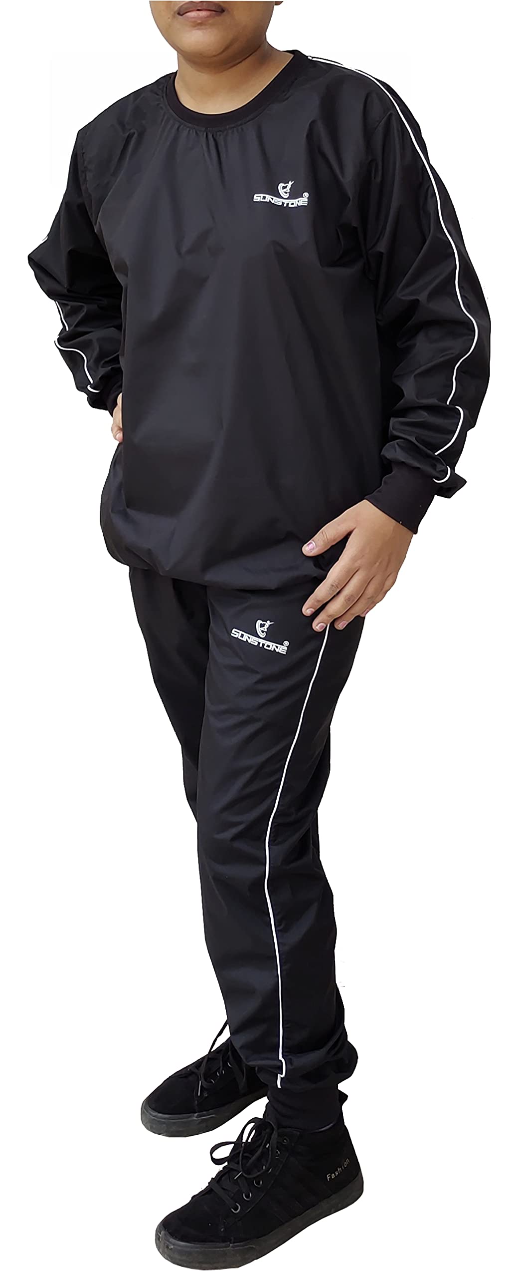 SUNSTONE 77 Sauna Suit Weight Loss Running Fitness for Women (Black, XXL) (B095N8T4SQ) Amazon Price History, Amazon Price Tracker