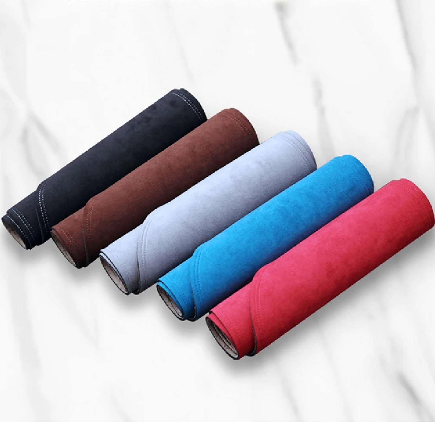 Car Suede Leather DashMat Dash Mat Cover Dashboard Pad Sunshade Carpet Accessory，for Land Rover Range Rover Sport L320 2006-2009