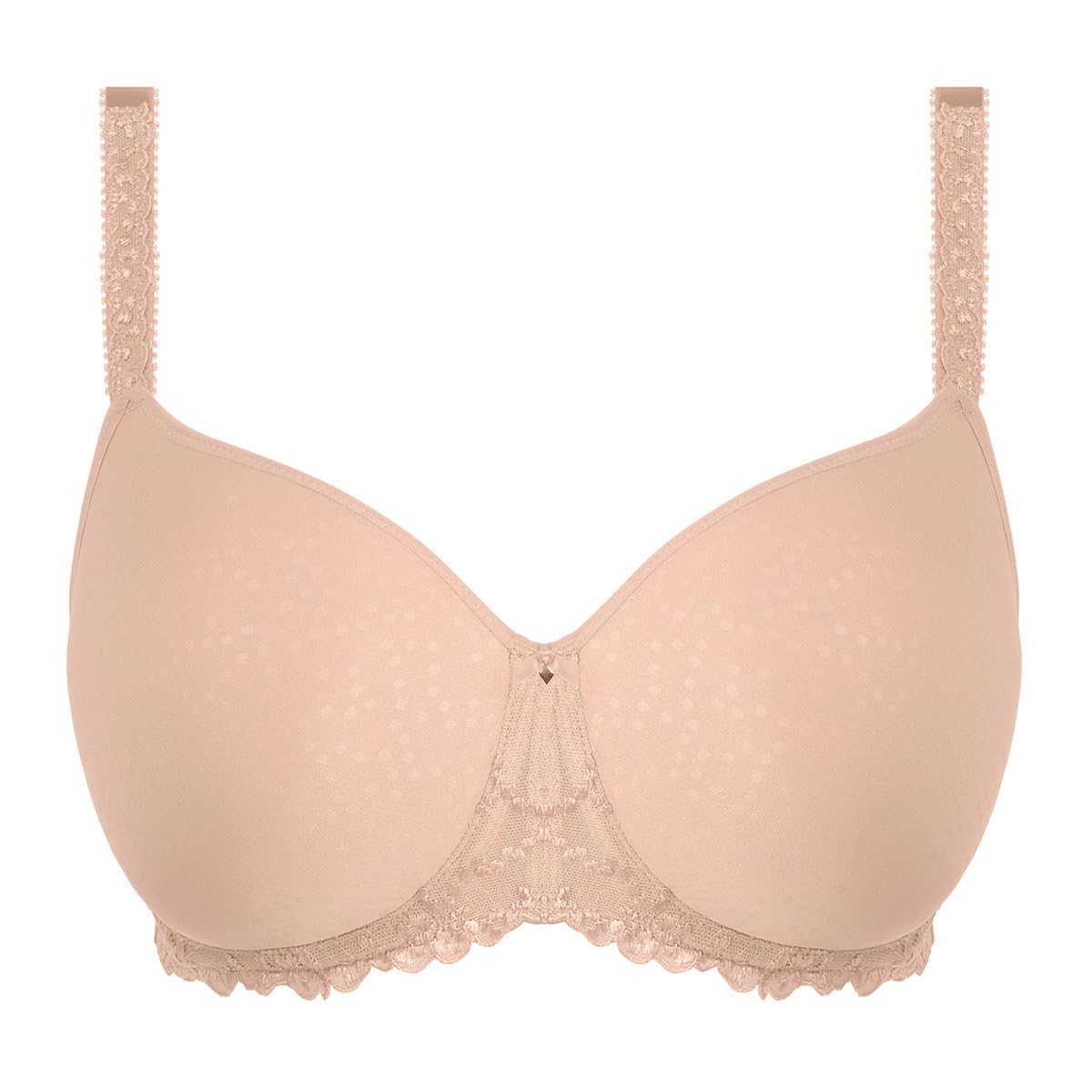 Fantasie Damski biustonosz Ana Fiszbiny Rebecca Formowany Spacer T-Shirt Bra, Naturalny beżowy, 80D