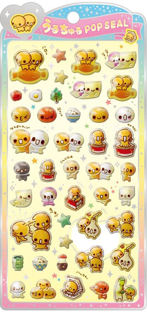 Amazon.co.jp: クラックス CRUX うるちゅる ポップシール なっとう