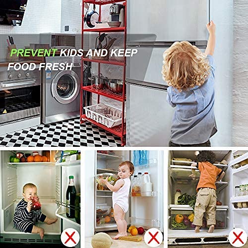 Vrieskastdeuralarm, koelkastalarm links geopend met 60/120/180 seconden vertragingsalarm, koelkastdeuralarm. - Image 6