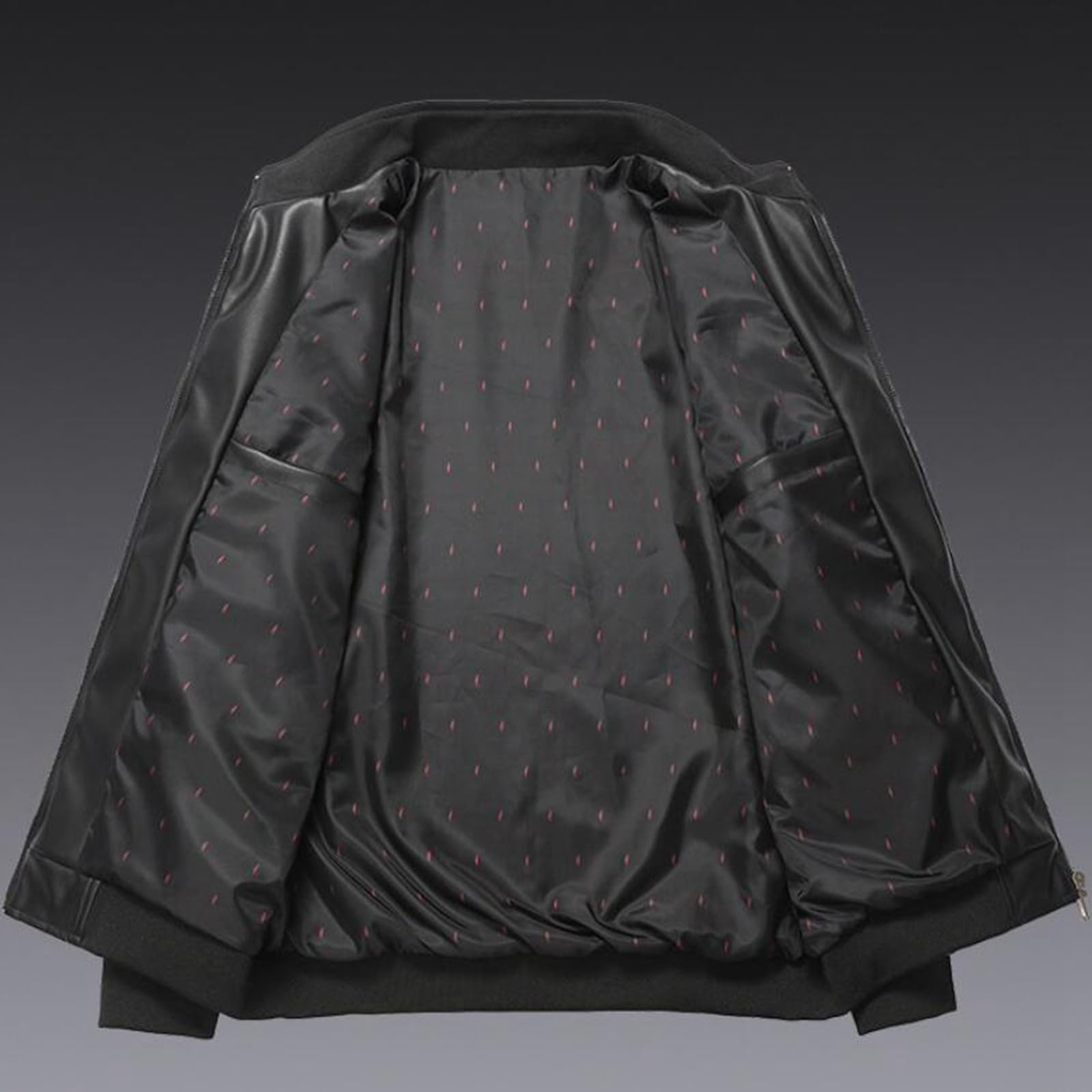 Giubbotto Primaverile Uomo Giacca in Pelle Uomo Giubbotto in Pelle Invernale Giacca Camicia Primavera Elegante Primaverile Biker Nero Primavera Trench Giubbino Estivo Leather Jacket Giacche