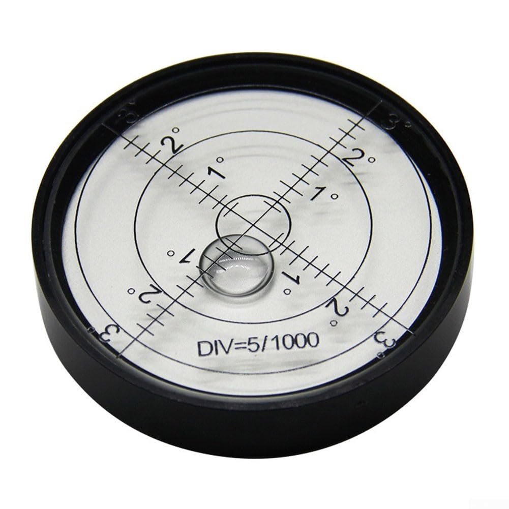 High Precision Metal Bubble Level for Pool Tables and Appliances, 1pc Round Level (A)
