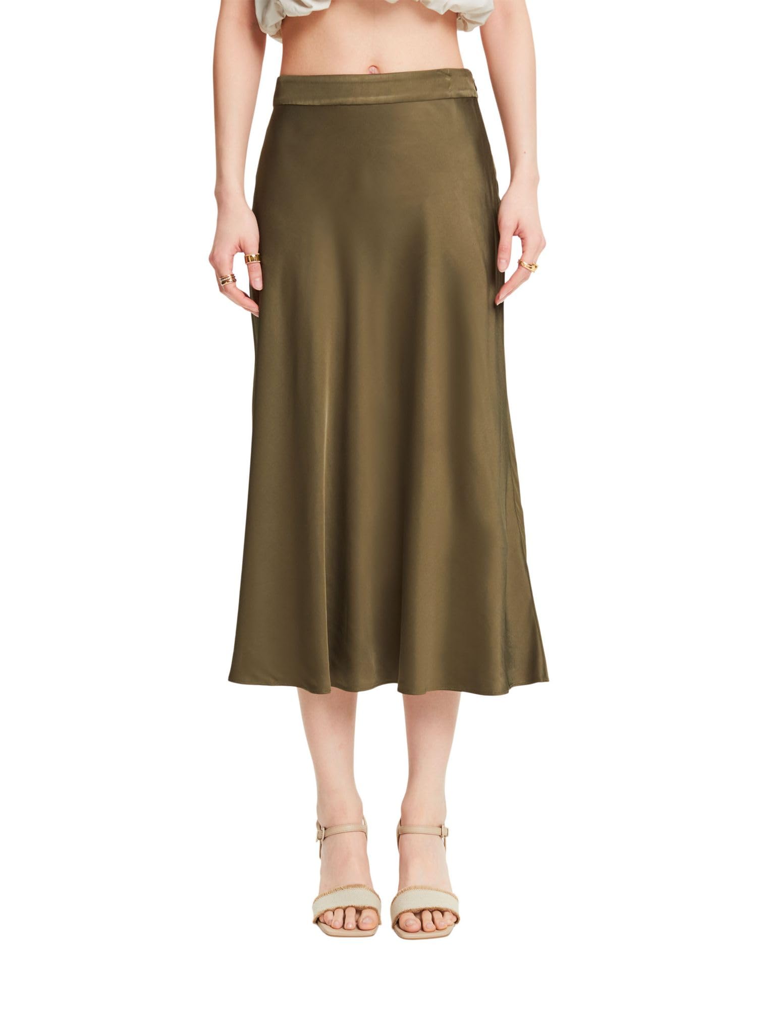 ESPRIT Women's Skirt, Green, 16